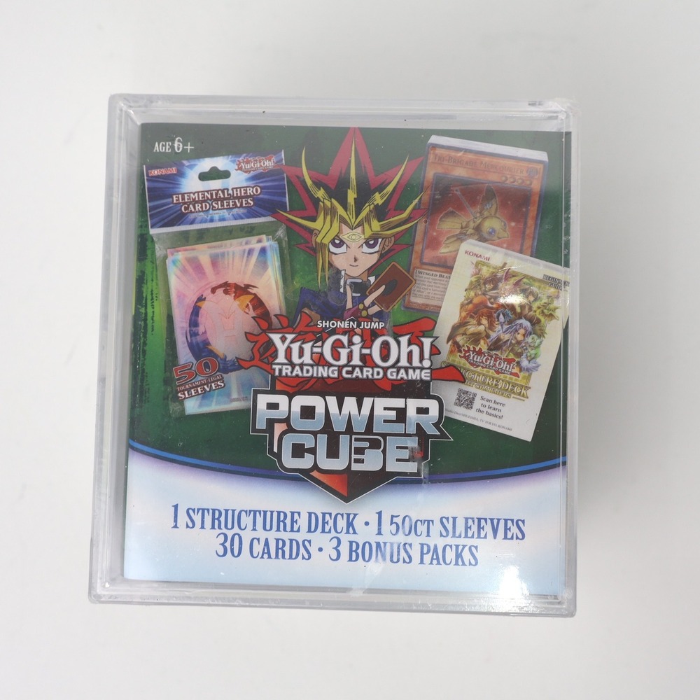 Yu-Gi-Oh! Power Cube TCG Box Kids Unisex OS Green NEW Sealed Structure DeckPacks